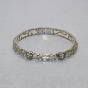 Sterling Silver Angelique De Paris CZ Bracelet